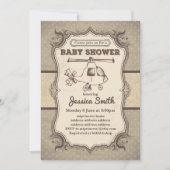 uitnodiging van de BABY SHOWER - Helikopters (Voorkant)