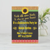 Uitnodiging van de Bachelorette-partij (Staand voorkant)