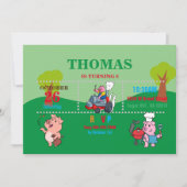 Uitnodiging van de Barbecue Party (Voorkant)