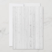 Uitnodiging van de Baseball Birthday Party (Achterkant)