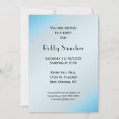 Uitnodiging van de Baseball Birthday Party (Achterkant)