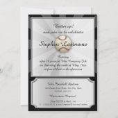 Uitnodiging van de Baseball Field Pass Retirement  (Achterkant)