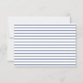 Uitnodiging van de Baseball Party (Achterkant)