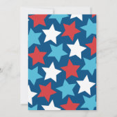 Uitnodiging van de BBQ-partij op 4 juli (Achterkant)