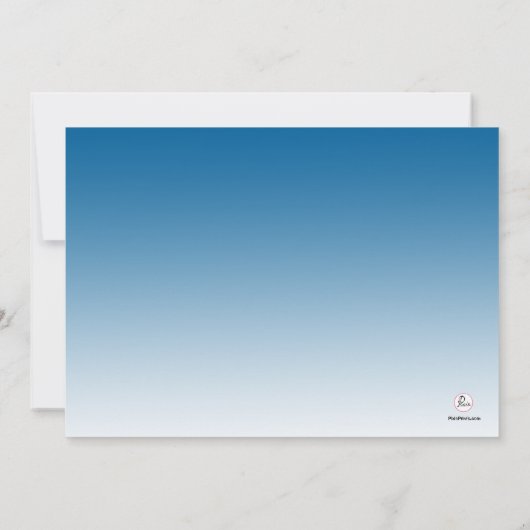 Uitnodiging van de Beachside Retirement Party (Achterkant)