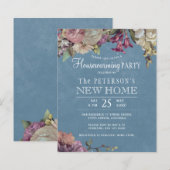 Uitnodiging van de begrotingspartij voor de opwarm (Voorkant / Achterkant)