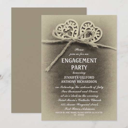 uitnodiging van de belangengroep rustige (Voorkant / Achterkant)