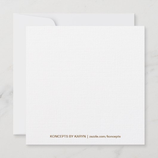 uitnodiging van de Birthday Cake Party (Achterkant)