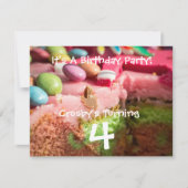 uitnodiging van de Birthday Partij van het Kind va (Voorkant)