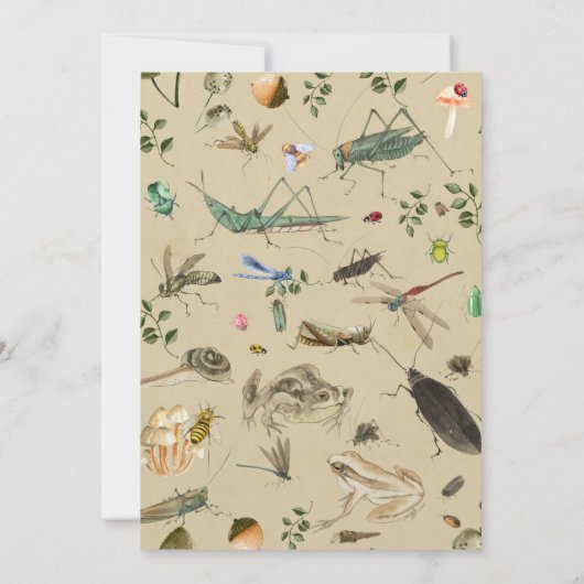  uitnodiging van de Birthday Party (Achterkant)