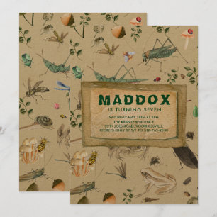 uitnodiging van de Birthday Party