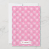 uitnodiging van de Birthday Party (Achterkant)