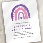 Uitnodiging van de Birthday Party van het Kind Beg