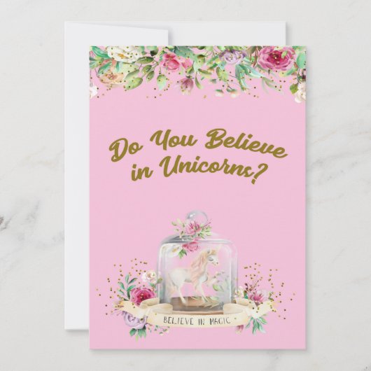 uitnodiging van de Birthday Party voor 3 jaar. Old (Voorkant)