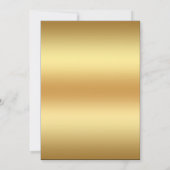 Uitnodiging van de Black and Gold Retirement Party (Achterkant)