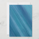 Uitnodiging van de Blauwe en Witte GraduPartij (Achterkant)