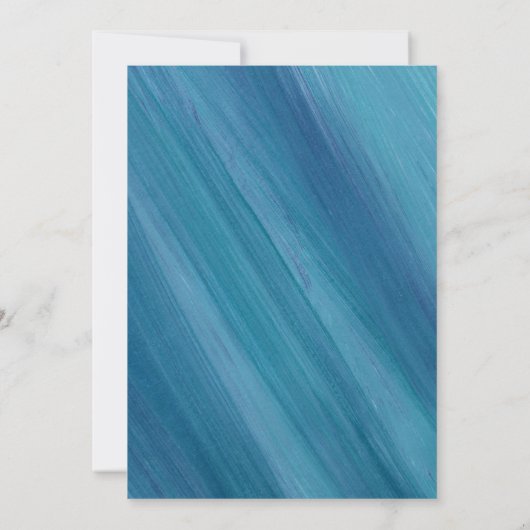 Uitnodiging van de Blauwe en Witte GraduPartij (Achterkant)