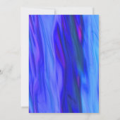 Uitnodiging van de blauwe en zwarte Pensioenpartij (Achterkant)