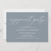 Uitnodiging van de Blauwe Minimalistische Partij (Voorkant)