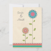 Uitnodiging van de Bloemen van de Partij van het (Voorkant)