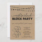 Uitnodiging van de Blokgroep Taco (Voorkant)