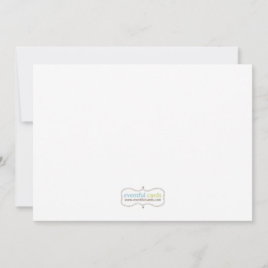 Uitnodiging van de Bounce House Birthday Party (Achterkant)