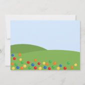 Uitnodiging van de Bounce House Birthday Party (Achterkant)