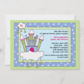 Uitnodiging van de Bounce House Birthday Party (Voorkant)