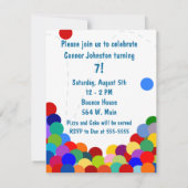 Uitnodiging van de Bouncerende Partij (Achterkant)