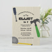 Uitnodiging van de bouwpartij (Staand voorkant)