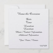 Uitnodiging van de brandweer van Elegant (Achterkant)