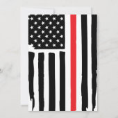 Uitnodiging van de brandweerpartij (Achterkant)