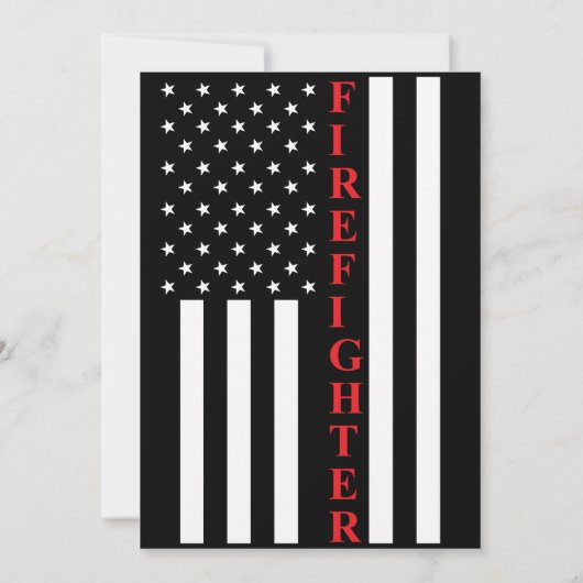 Uitnodiging van de brandweerpartij (Achterkant)