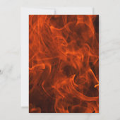 Uitnodiging van de brandweerpartij (Achterkant)