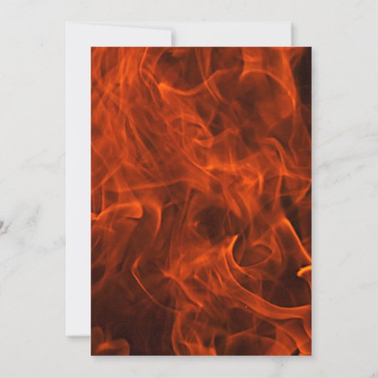 Uitnodiging van de brandweerpartij (Achterkant)