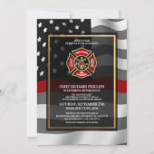 Uitnodiging van de brandweerpartij (Voorkant)