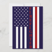 Uitnodiging van de brandweerpartij (Achterkant)