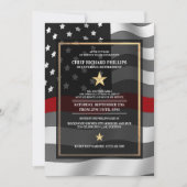 Uitnodiging van de brandweerpartij (Voorkant)