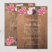  Uitnodiging van de Bridal van de Bridal (Voorkant / Achterkant)