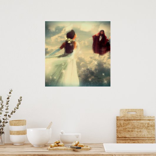 Uitnodiging van de briden poster (Keuken)