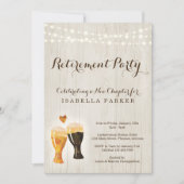 Uitnodiging van de brouwerijpartij | Rustic Beer (Voorkant)