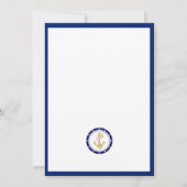 Uitnodiging van de Central Golden Anchor Birthday (Achterkant)