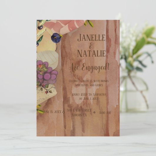 Uitnodiging van de Charterie Board Engagement Part (Staand voorkant)