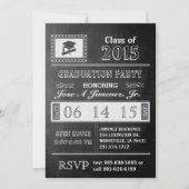 Uitnodiging van de  chromobordepartij (Voorkant)