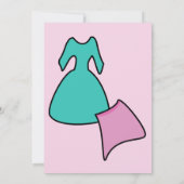 Uitnodiging van de Clothing Swap Party (Achterkant)