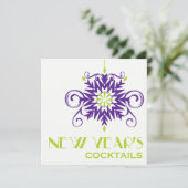 Uitnodiging van de Cocktail-partij in het nieuwe j (Staand voorkant)