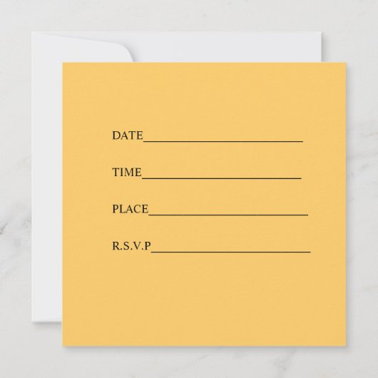 uitnodiging van de Colorful Koala Birthday Party (Achterkant)