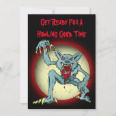 Uitnodiging van de Costume-partij Halloween met We (Voorkant)