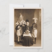 Uitnodiging van de  Costume Party (Voorkant)