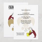 Uitnodiging van de Crawfish Boil Party (Voorkant / Achterkant)